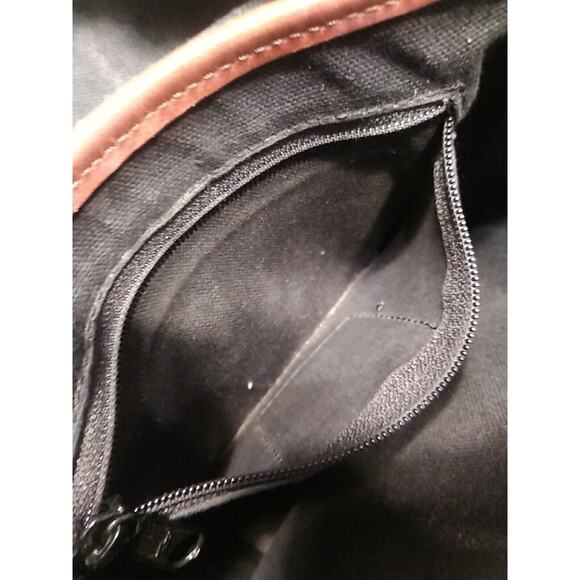 Vintage 1996 Melanie Bucket Shoulder Bag Brighton Long Strap Croc Leather - Picture 11 of 12